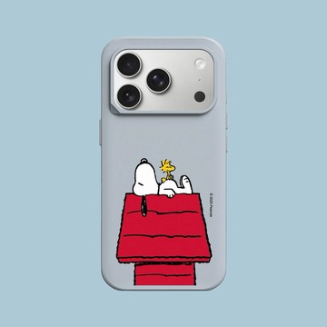 【犀牛盾】iPhone 15/16/17系列 SolidX MagSafe兼容 強化吸震緩衝防摔磁吸手機殼/Snoopy/Snoopy的慵懶時光(多色可選)