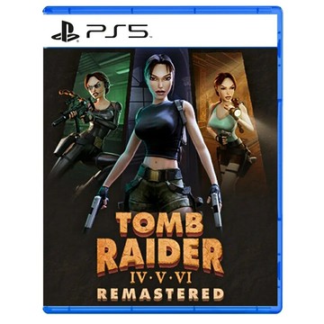 【AS電玩】 PS5  古墓奇兵 4-6 Tomb Raider IV-VI Remastered 中文版