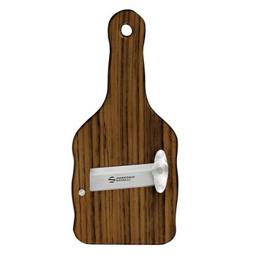 AMBROGIO SANELLI 山里尼 木質松露刨刀 平刀 胡桃木 95g 義大利製  1個