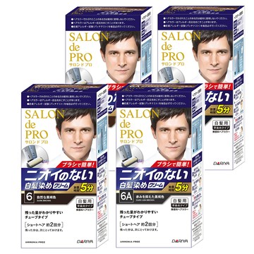 DARIYA 日本沙龍級白髮專用快速染髮霜(第1劑40g、第2劑40g)