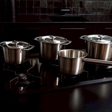 RECYCLED STAINLESS STEEL COOKWARE SET 不鏽鋼鍋 4 件組