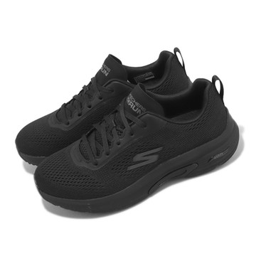 Skechers 慢跑鞋 Go Run Arch Fit 女鞋 黑 全黑 輕量 支撐 避震 足弓支撐 健走鞋 128953BBK