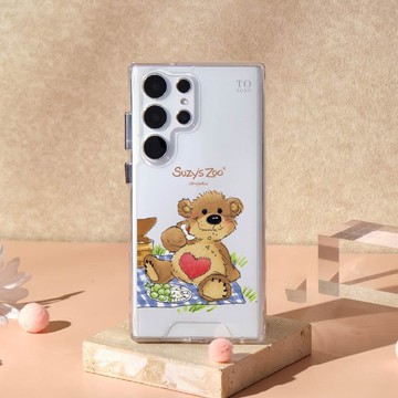 Suzy's Zoo Boof野餐中防摔透明SAMSUNG手機殼
