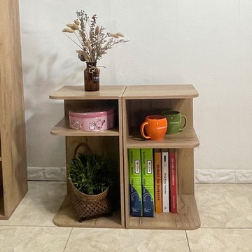 ONE 生活 新款-A4二層轉角櫃/角落 隙縫櫃(二層收納櫃)