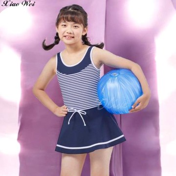 蘋果牌 女童連身裙泳裝 NO.1136048