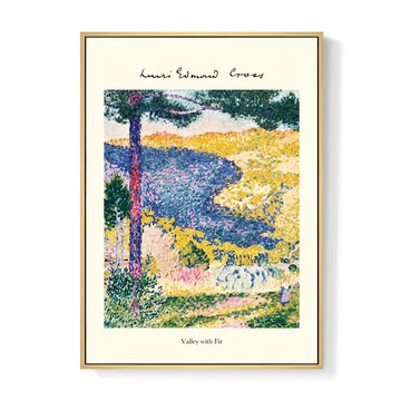 菠蘿選畫所 亨利 愛德蒙·克羅斯 山上的陰影I AVAR5755D  70 x 50cm  木色