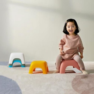 懶角落小凳子家用矮凳小板凳兒童塑料椅子門口進門換鞋凳踩腳凳子