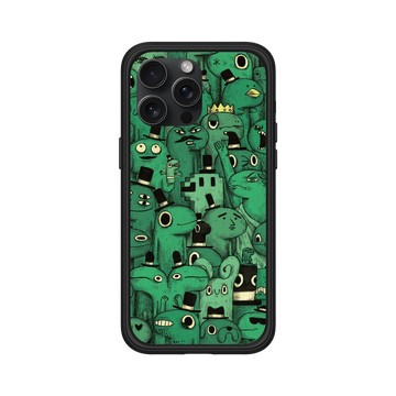 iPhone 15 Pro Max Mod NX 黑 - 怪奇事物所 Incrediville - 所長密集恐懼症