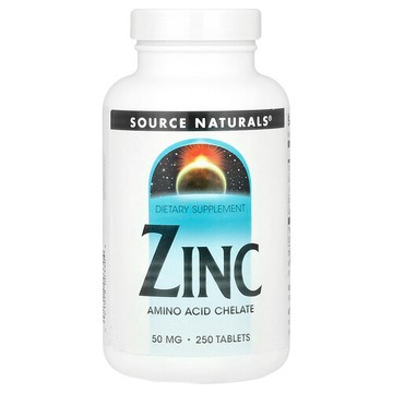 Source Naturals, 鋅片，50毫克，250片
