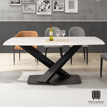 Hampton 漢汀堡 貝莉6尺岩板餐桌