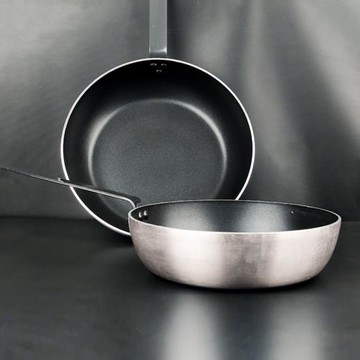 億廚樂加深平底鍋商用不粘鍋電磁爐燃氣灶專用酒店廚師牛排大煎鍋