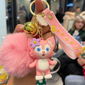 【現 🔥 貨】免運 📣卡通掛飾精緻可愛玲娜貝兒鑰匙扣狐狸背包女生公仔玩偶書包掛件 CUUH