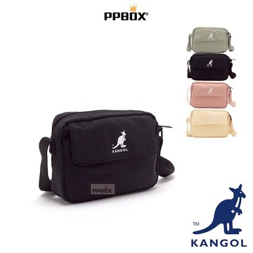 KANGOL 袋鼠 尼龍 側背包 獨家款【65228711】時尚 迷你包 斜背包 日系包包 小方包 包包