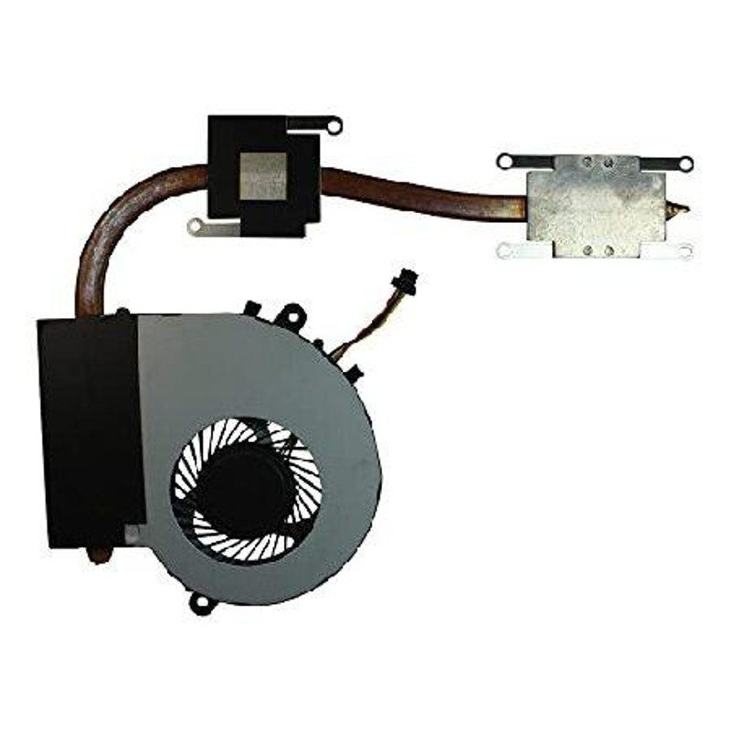 Power4Laptops Independent Video Card Version Replacement Laptop Fan with  Heatsink Compatible with Toshiba Satellite L50-B-1D8_並行輸入品