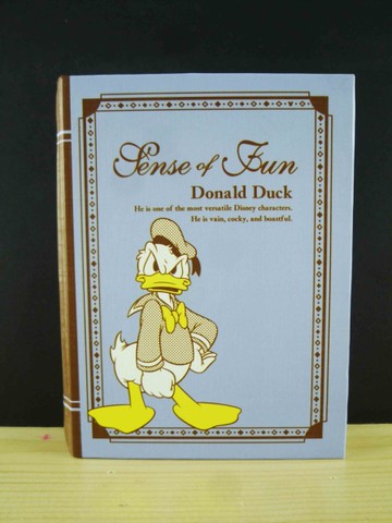 【震撼精品百貨】Donald_唐老鴨~便條本-書本
