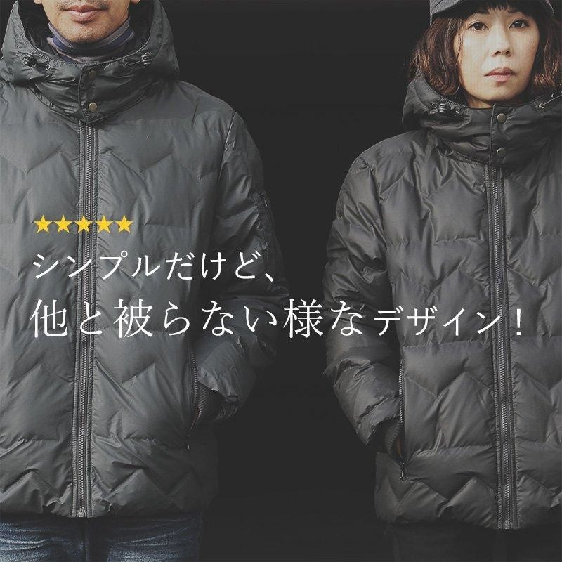あなたにおすすめの商品 ダウンジャケット パーカー 中綿 キルティング 撥水 ラバー ジャケット・アウター