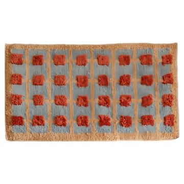 THiRTEEN 拾參家居 帕維亞吸水地墊 80 x 50cm 吸水速乾、防滑安全、柔軟舒適  中古方格