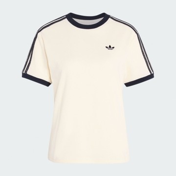 Adidas 愛迪達 3 Stripes Tee KX1881 女 T恤 運動上衣 休閒短袖 白 亞版