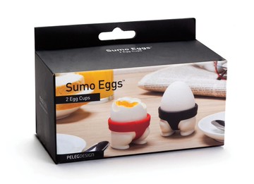 【PELEG-DESIGN】 Sumo Eggs 橫綱相撲蛋杯(2入)