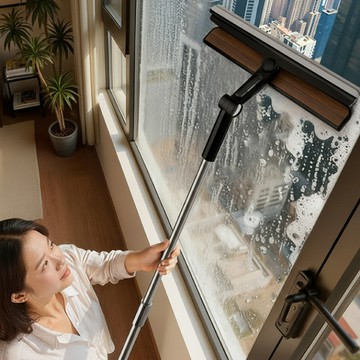 APEX｜ 2合1高效擦玻璃清潔器  刮擦兩用