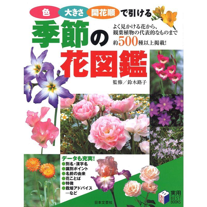 色・大きさ・開花順で引ける季節の花図鑑