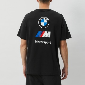 PUMA 短T BMW系列 MMS MEN RACE 黑 短袖 T恤 男 62412501