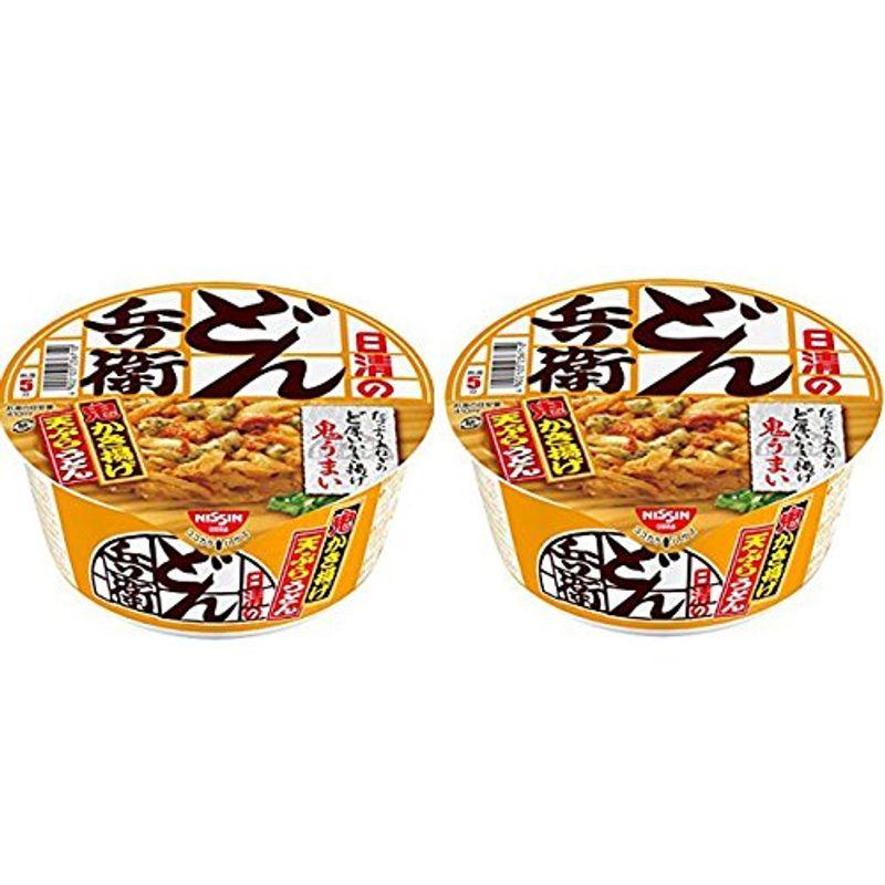 日清食品 どん兵衛 かき揚げ天ぷらうどん(鬼かき揚げ天） ２４個セット（１２個×２）