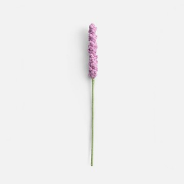 奧可利鉤針毛線小花插薰衣草27cm 淺紫