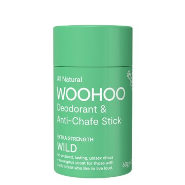 澳洲 Woohoo 哇呼神奇體香棒／防摩擦膏 活力 Wild 60g
