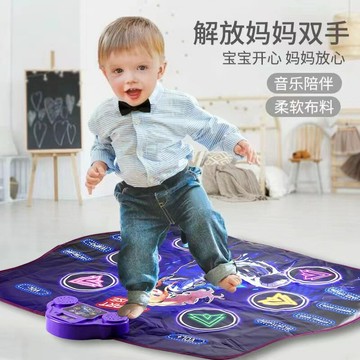 跨境兒童跳舞毯電子早教音樂遊戲毯模型運動訓練器男孩女孩玩具 鑫弘-戶外運動