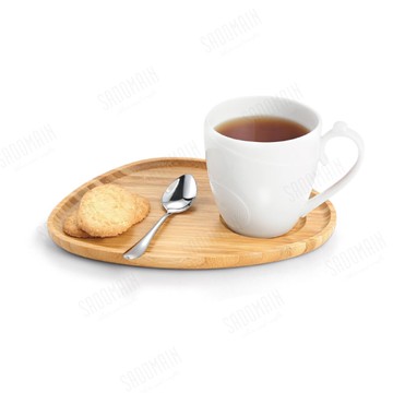 ??現貨附發票??仙德曼 白瓷獨享杯 300ML CT081 木托盤杯組 陶瓷杯 花茶杯 咖啡杯組 木托盤 獨享杯 杯具 馬克杯 下午茶組 露營擺盤 早餐擺盤 露營餐具組 露營馬克杯