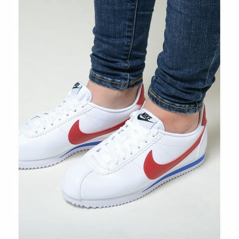 Nike Wmns Classic Cortez Leather ナイキ ウィメンズ クラシック コルテッツ レザー ホワイト レディース スニーカー 103 通販 Lineポイント最大0 5 Get Lineショッピング