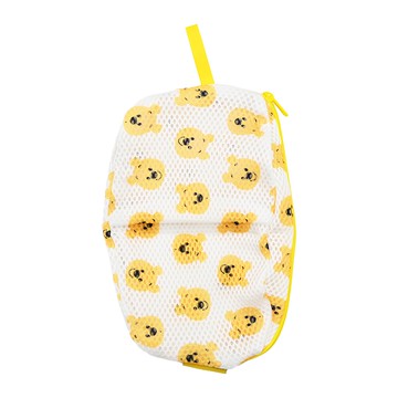 Skater POOH 立體口罩專用洗網袋  黃色  1個