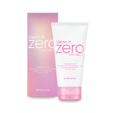 Banila Co ZERO零感肌經典潤澤洗顏霜150ml(保濕洗面乳/全膚質適用)