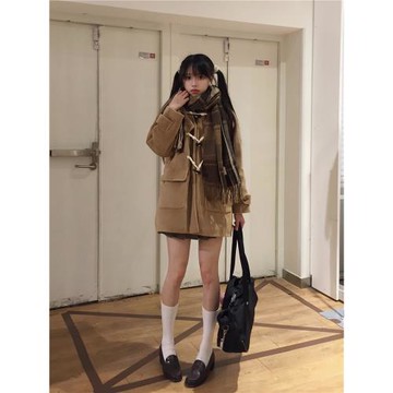 jk車厘子鬼怪同款原創夾棉牛角扣