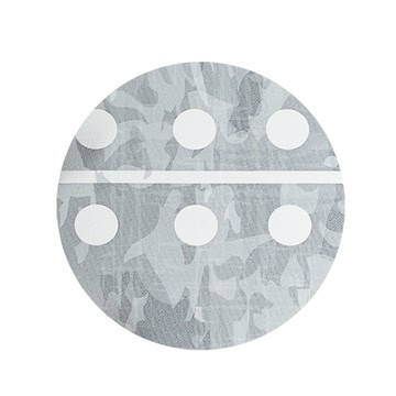 餐桌用品 Playzu 台灣製環保無毒歐美設計波希米亞防水圓形輕薄杯墊10cm(6片組)