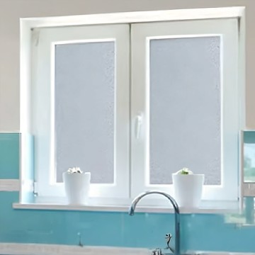 防窺抗UV無膠玻璃靜電貼 45x300CM  馬賽克 透明色  1張