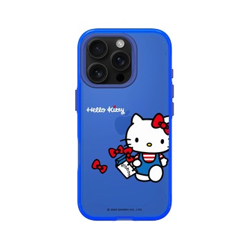 iPhone 16 Pro Clear 激光藍 - 三麗鷗-Hello Kitty - Shopping day