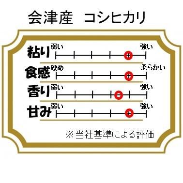 令和5年産新米 会津産コシヒカリ 玄米お試し10kg 食味厳選