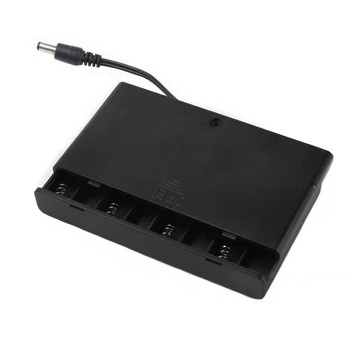 【時光生活】現貨 電池盒 12v/5V 電源供應電池盒  LED燈條電池盒 3號電池盒 外出攜帶電力 行動電源