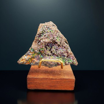 七彩力泥活石(富士山型) 招財 升運 冥想 改善氣場 驅小人 健康