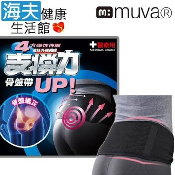 昌豐軀幹裝具 未滅菌 海夫健康生活館 muva 遠紅外線專業骨盆帶 XL號 SA2706
