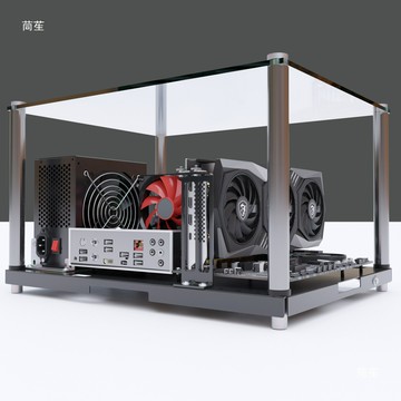 開放式電腦機箱 簡約主板托架 支持  測試平臺 工作室用【北歐家居生活】