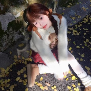 【甜美軟糯】Glove 小熊 蝴蝶結 毛衣女 學生 春秋 新年衣服 圓領套頭 針織衫 上衣女 小眾設計 長袖上衣 蝴蝶結