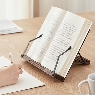 閱讀架 木質兒童閱讀架夾書器書本支架多功能讀書架書夾便攜平板支架