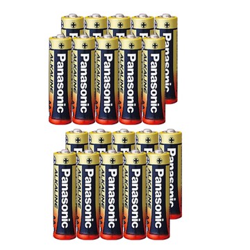 Panasonic國際牌 大電流鹼性電池 紅 電量大 3號20入 / 4號20入 (吊卡/收縮隨機出貨)