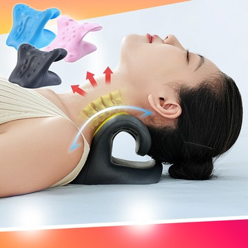 qidina升級舒筋多點穴位按摩頸椎枕-e / 按摩枕 頭枕 肩頸按摩 瑜珈枕 運動