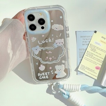 隔日到貨 手機殼 鏡面 韓系手機殼 適用iPhone 17 16 15 14 pro max 手機殼 XR 1D92