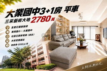 三采藝術大地｜我是社區住戶｜大業學區3+1房平車｜台中市南屯區大業路