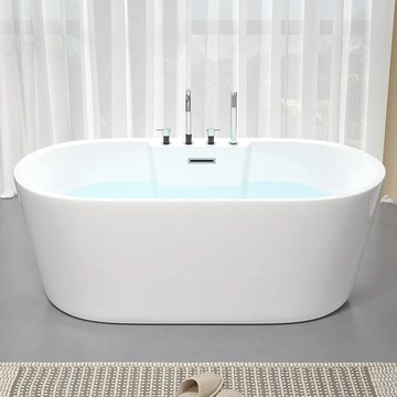 優樂悅~家用亞克力小戶型日式獨立式一體高檔酒店民宿進口保溫浴缸浴盆